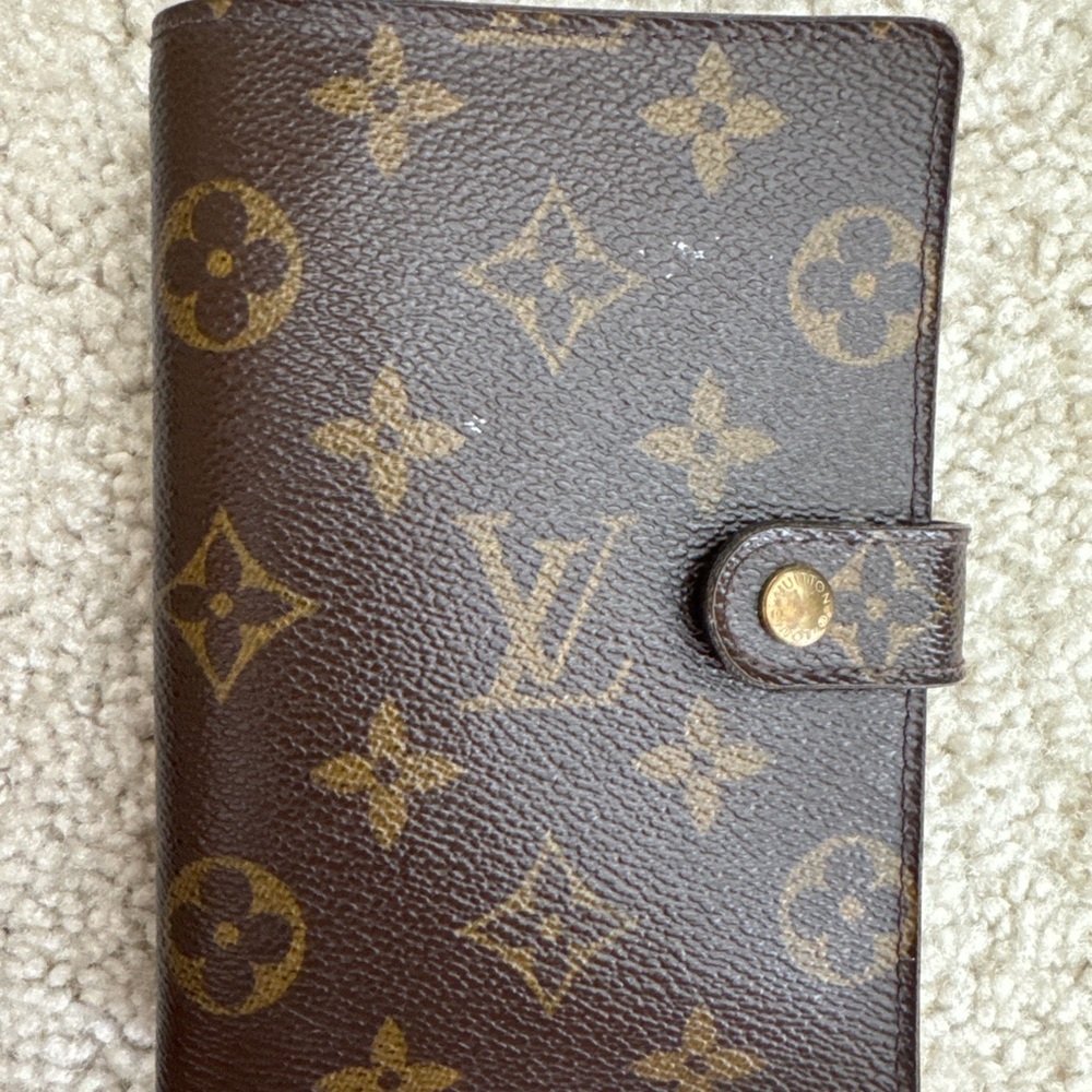 Louis Vuitton Brown & Gold Organizer/Passport Holder - Picture 8 of 9